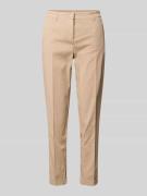 Cambio Slim Fit Chino aus Baumwoll-Mix Modell 'KARINA' in Camel, Größe...