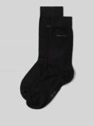 Snocks Business Socks im 2er-Pack mit Label-Stitching in Black, Größe ...