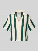 Pieces Relaxed Fit Bluse aus reiner Baumwolle Modell 'KENZIE' in Gruen...
