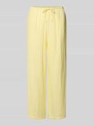 Only Loose Fit Weite Hose aus reiner Baumwolle Modell 'THYRA' in Hellg...
