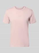GAP T-Shirt mit Rundhalsausschnitt und Label-Stitching in Mittelbraun,...