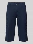 bugatti Capri Cargo Pants mit Pattentaschen in Marine, Größe 48