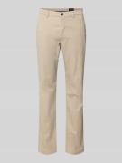 g1920 Slim Fit Hose mit Eingrifftaschen Modell 'Tybalt 5' in Beige, Gr...