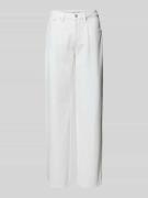Gina Tricot Boyfriend Jeans mit Eingrifftaschen in Offwhite, Größe 34