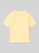Jack & Jones T-Shirt aus reiner Baumwolle Modell 'SOHO' in Hellgelb, G...