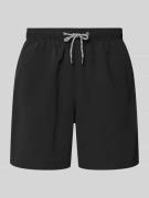 MCNEAL Badehose mit Gesäßtasche und Logo-Stitching in Black, Größe L