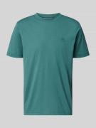 Lerros T-Shirt mit Rundhalsausschnitt und Logo-Print in Gruen, Größe L