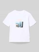 Jack & Jones T-Shirt mit Motiv- und Statement-Print Modell 'NORREBRO' ...