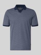 MAERZ Muenchen Regular Fit Poloshirt aus Baumwolle mit V-Ausschnitt in...