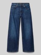 Guess Low Waist Jeans im Used-Look in Blau, Größe 140