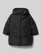Mango Steppjacke mit Kapuze in Black, Größe 146