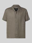 Jack & Jones Premium Regular Fit Leinenhemd Modell 'LAWRENCE' in Oliv,...