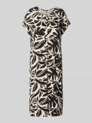 Soyaconcept Midikleid mit Kordelzug und V-Ausschnitt Modell 'MARICA' i...