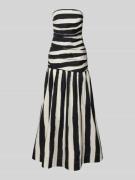 Topshop Midikleid in Bandeau-Form Modell 'LISA' in Weiss, Größe 34