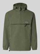 Carhartt Work In Progress Windbreaker mit Label-Stitching in Oliv, Grö...