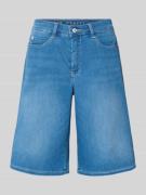 MAC Wide Leg Bermudas mit Eingrifftaschen Modell 'DREAM' in Hellblau, ...