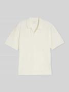 Tom Tailor Denim Regular Fit Poloshirt aus reiner Baumwolle in Weiss, ...
