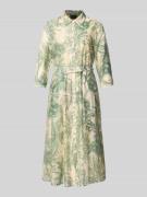 s.Oliver BLACK LABEL Figurumspielendes Freizeitkleid aus Lyocell-Mix i...