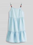 Tommy Hilfiger Teens Kleid aus Lyocell mit Spaghettiträgern in Hellbla...