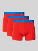 Happy Socks Trunks mit elastischem Bund im 3er-Pack in Rot, Größe L