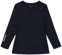 Hyperfied Long Sleeve Logo Top, Anthracite 158-164