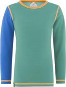 Vossatassar Monsterull Langarmshirt, Light Blue 90