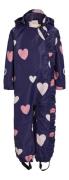 Petite Chérie Atelier Lily Outdoor-Overall, Hearts Navy, 86