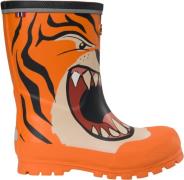 Viking Jolly Print Gummistiefel, Orange, 27, Kindergummistiefel, Kinde...