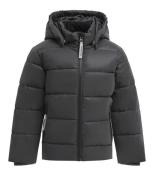 Nordbjørn Star Reflektierende Winterjacke, Schwarz, 122