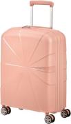 American Tourister StarVibe Spinner Koffer 37-41L, Metallic Peach