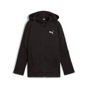 Puma Evostripe Full-Zip Kapuzenjacke, Schwarz, 140