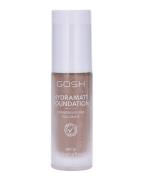 Gosh Hydramatt Foundation Combination Skin Peau Mixte 014N Dark 30 ml
