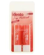 IDENTO Lip Naturel Aloe Vera Pink 4 g 2 stk.