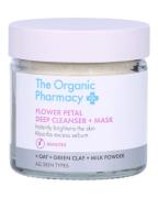 The Organic Pharmacy Flower Petal Deep Cleanser + Mask 40 ml