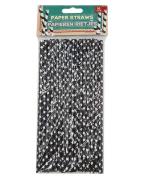 Party Collection Papierstrohhalme Sterne   16 stk.