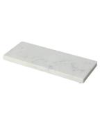 Marble Board White 25X10X1,5cm
