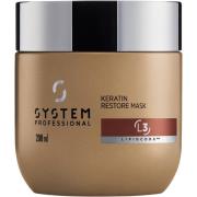 System Professional Luxe oil Keratin Restore Mask 200 ml