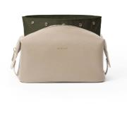 Bon Voy Getaway Toiletry Bag Large Beige & Green