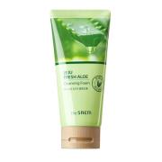 The Saem Jeju Fresh Aloe Vera Cleansing Foam  Espuma Limpiadora 1