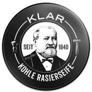 Klar Seifen Activated Charcoal Shaving Soap 100 g
