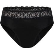 Modibodi Sensual Hi Waist Bikini Heavy-Overnight Black 12 M