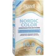 Biozell Nordic Color Permanent Hair Color Bright Pearl Blonde 10.