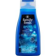 Family Fresh Sport 2-in-1 Shower & Shampoo 500 ml