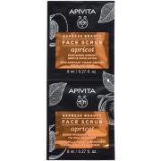 APIVITA Express Beauty Face Scrub for Gentle Exfoliation with Apr