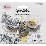 Lovelish Adhesive Eyelashes Glam Glam