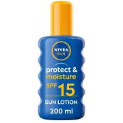 NIVEA SUN Protect & Moisture Sun Spray SPF15 200 ml