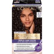 L'Oréal Paris Excellence Cool Creme Triple Care Color 3,11 Ultra