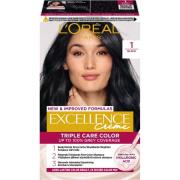 L'Oréal Paris Excellence Crème Triple Care Color 1 Black