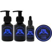 Beard Monkey Mint & raspberry All Beard Kit