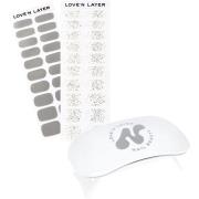 Love'n Layer Starter Kit ?Metallic + Sparkle Silver?